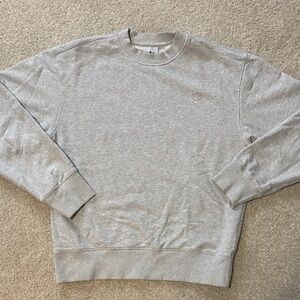 Adidas Men's Gray Crewneck Sweater